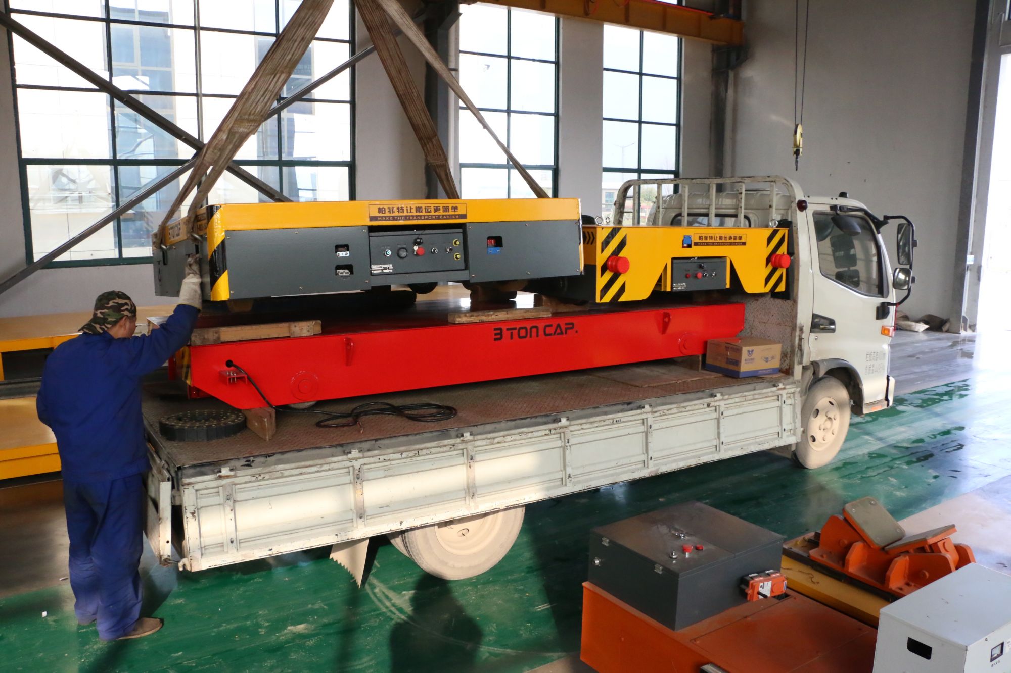 過(guò)跨車(chē)電動(dòng)平車(chē)