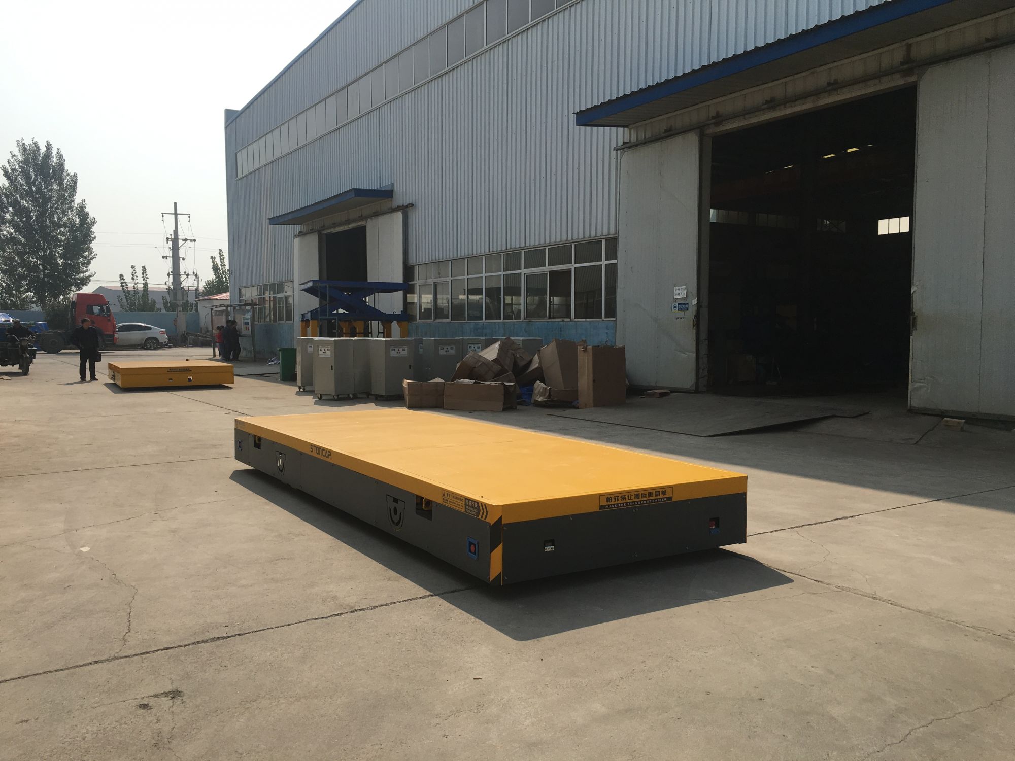 小型電動平板車