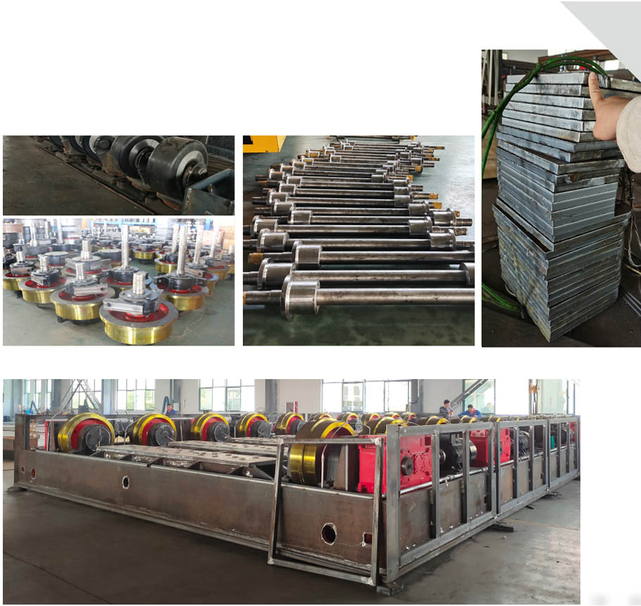 鋼包車加工現場